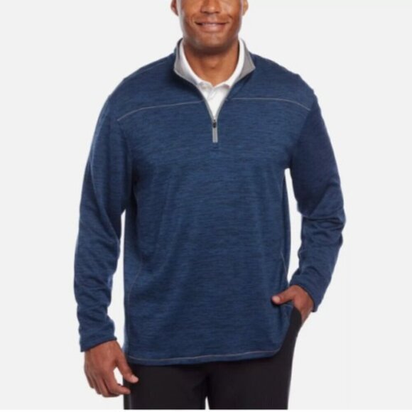 Pebble Beach Other - NEW Pebble Beach Men's M Dry-Luxe Performance 1/4 Zip Pullover Sweatshirt Blue